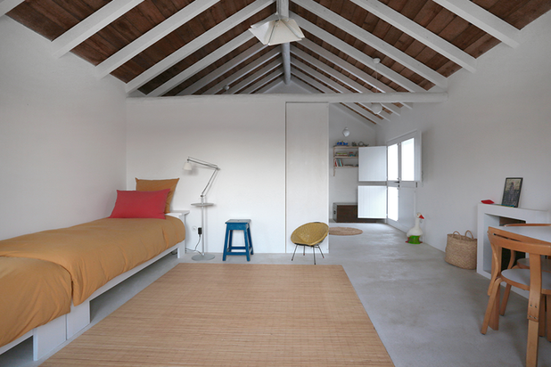 Intérieur chambre - volume 7-construction-maison-Comporta