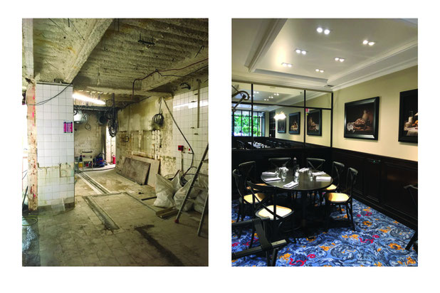 Suivi de chantier-rehabilitation-cafe_restaurant-Paris