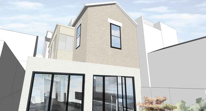 SURELEVATION & EXTENSION studiobravo Architecte Photo d'un projet de Surélévation Logement à Bayview