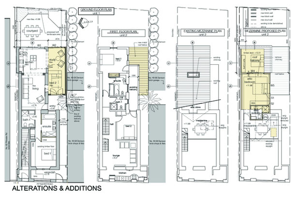 Plan Aménagement-surelevation-logement-Bayview
