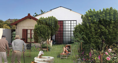 Photo d'un projet de Réhabilitation Atelier ou loft à Maisons-Alfort