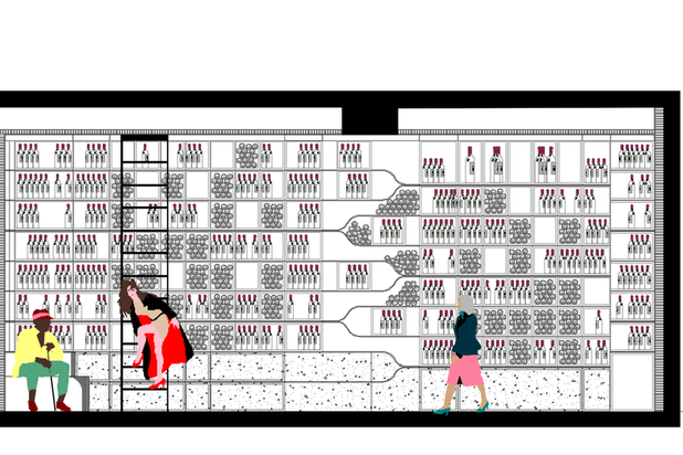 Elévation-amenagement-boutique_local-Romainville