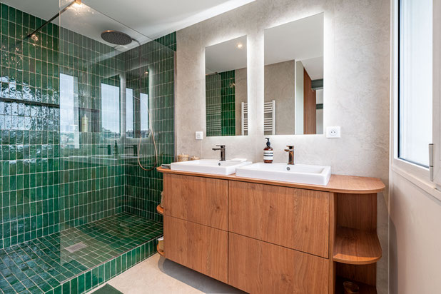 Salle de bain parentale-renovation-appartement-Boulogne-Billancourt