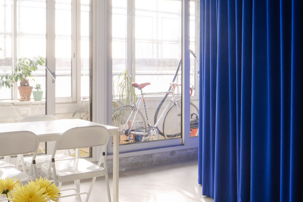 Depuis la salon vers le jardin d'hiver-renovation-appartement-Paris