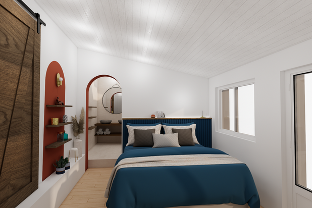 Chambre-renovation-maison-Les Moutiers-en-Retz