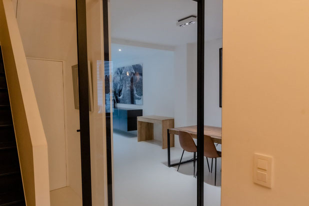 Porte et Salle à manger-renovation-maison-Anvers