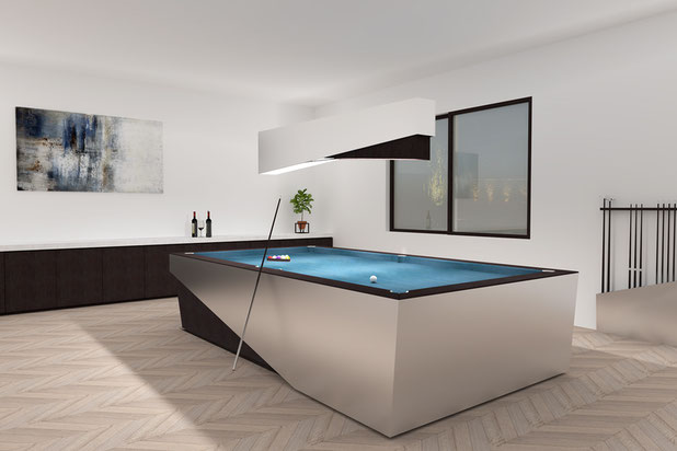 Table de snooker-construction-equipement-Rome