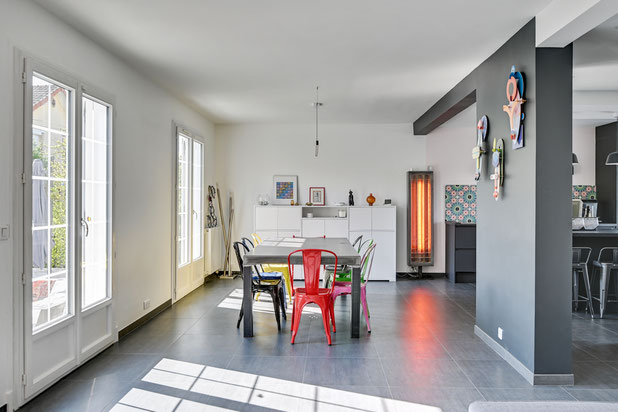 Salle à manger-renovation-maison-Houilles