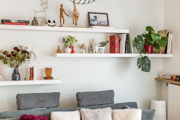 Etagères-renovation-appartement-Asnières-sur-Seine