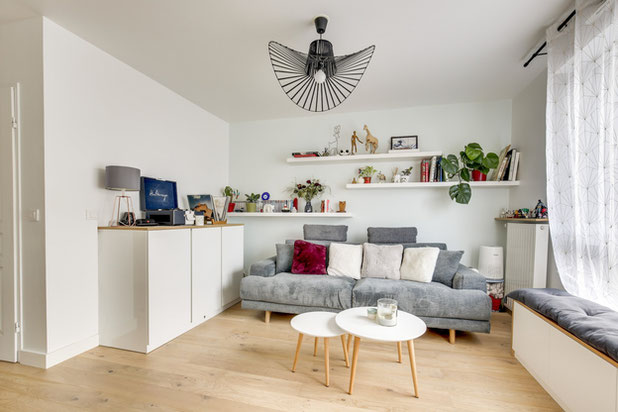 Le séjour-renovation-appartement-Asnières-sur-Seine