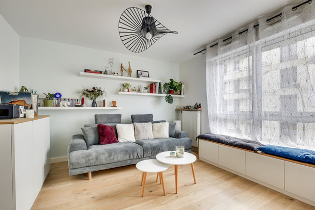 Le séjour-renovation-appartement-Asnières-sur-Seine