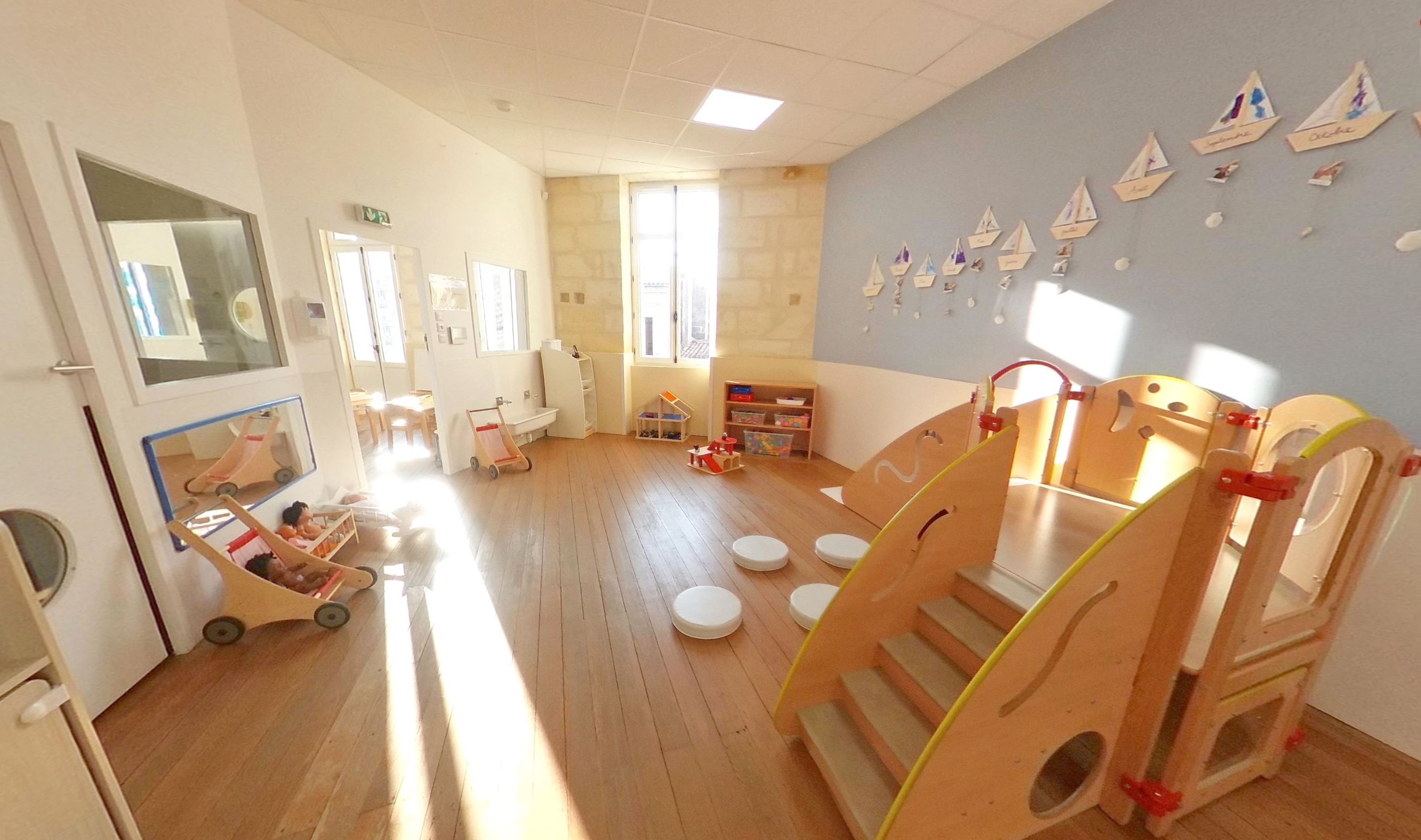 Un hôtel particulier de 450m² aménagé en crèche – rénovation d'immeuble Ardennes