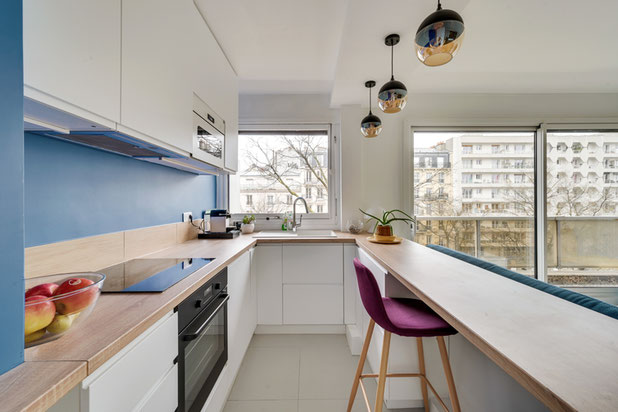 La cuisine-renovation-appartement-Paris