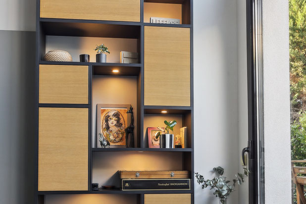Bibliothèque sur mesure-renovation-atelier_loft-Cachan