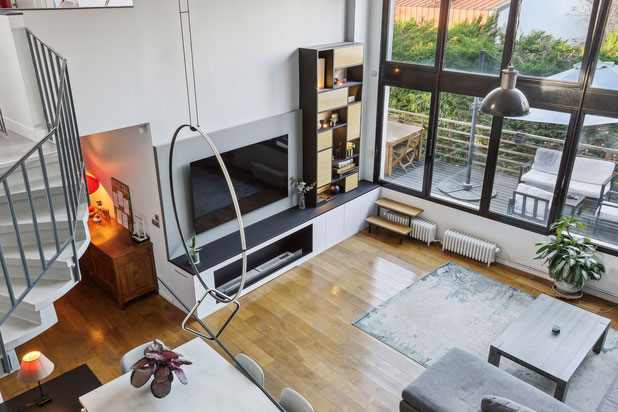 Pièce à vivre-renovation-atelier_loft-Cachan