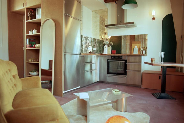 Séjour-renovation-appartement-Paris