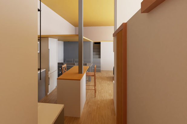 Couloir-renovation-appartement-Lyon