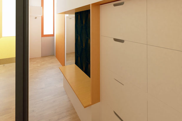 Meuble sur mesure-renovation-appartement-Lyon