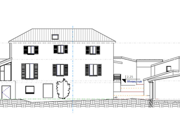 Façade existante-renovation-maison-Saint-Julien