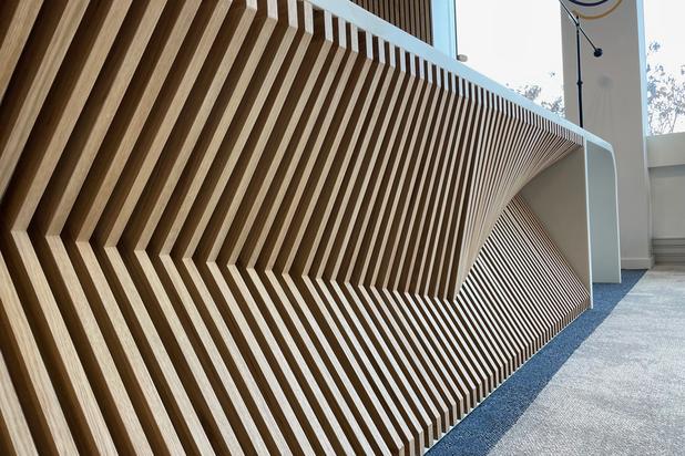 La banque d'acceuil-amenagement-bureaux-Paris