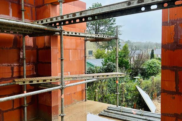 Vue du futur séjour-agrandissement_extension-maison-Barneville-Carteret
