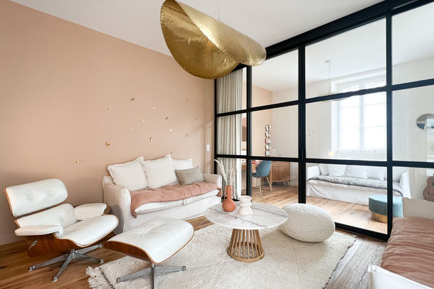 Salon verrière-rehabilitation-maison-Rennes