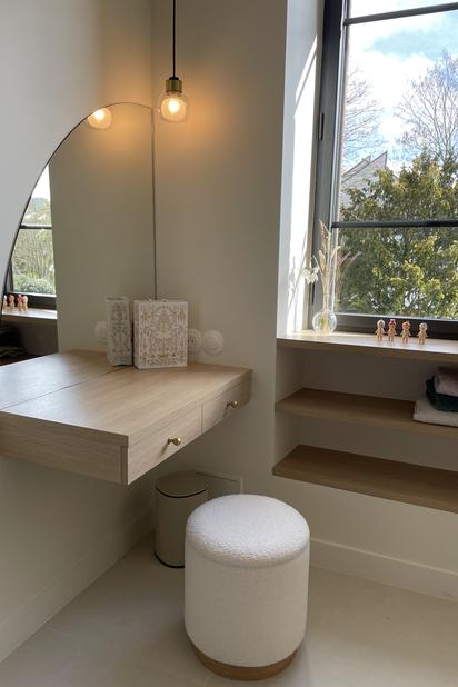 Meubles et miroirs sur mesure-renovation-maison-Rennes