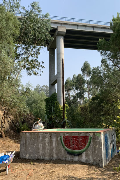 Vue de l'extérieur-renovation-maison-Tomar