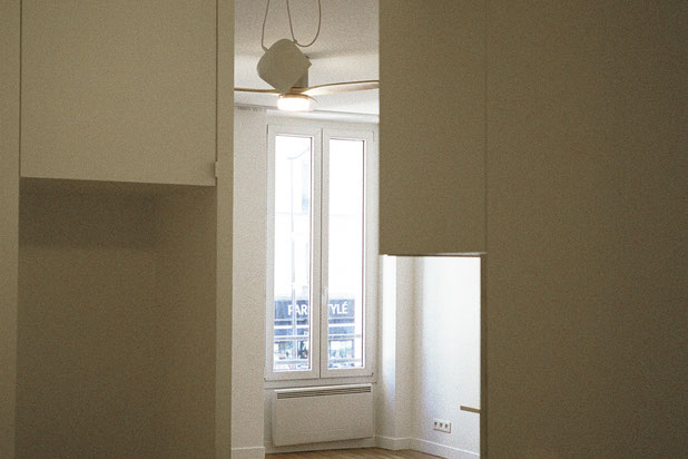 Le salon-renovation-appartement-Paris