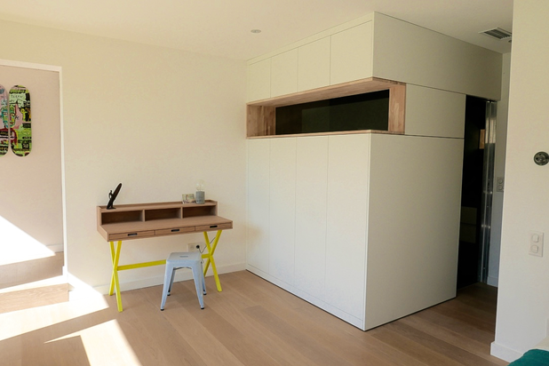 Vue sur module Sdb-agrandissement_extension-maison-Lattes