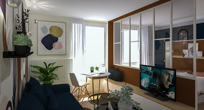 Photo d'un projet de Aménagement Appartement à Noisy-le-Sec