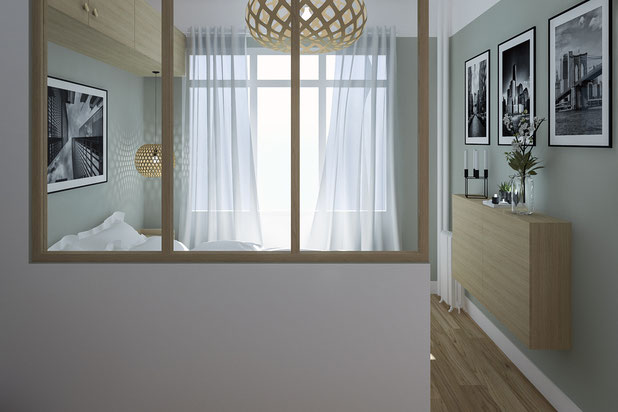 La chambre-renovation-appartement-Montrouge