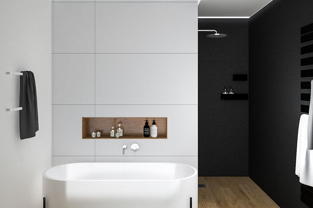 La salle de bain-amenagement-appartement-Le Pré-Saint-Gervais