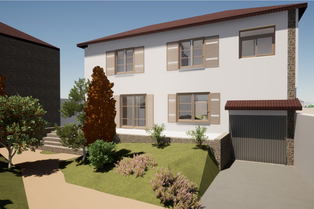Sur élévation et extension-surelevation-maison-Vaux-le-Pénil