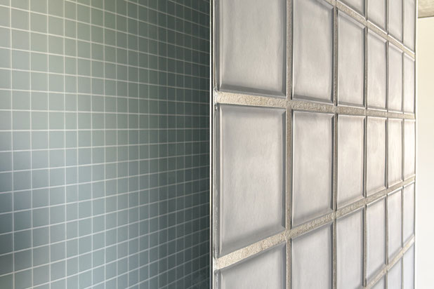 Détail d'une salle d'eau-rehabilitation-appartement-La Grande-Motte