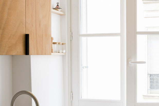 La cuisine-rehabilitation-appartement-Paris