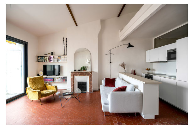 Ouverture des combles-renovation-appartement-Marseille