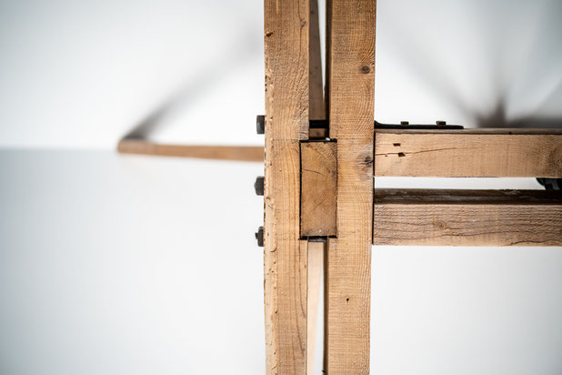 Charpente mise en valeur-renovation-maison-Poitiers