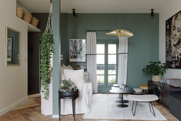 Séjour-renovation-appartement-Poitiers