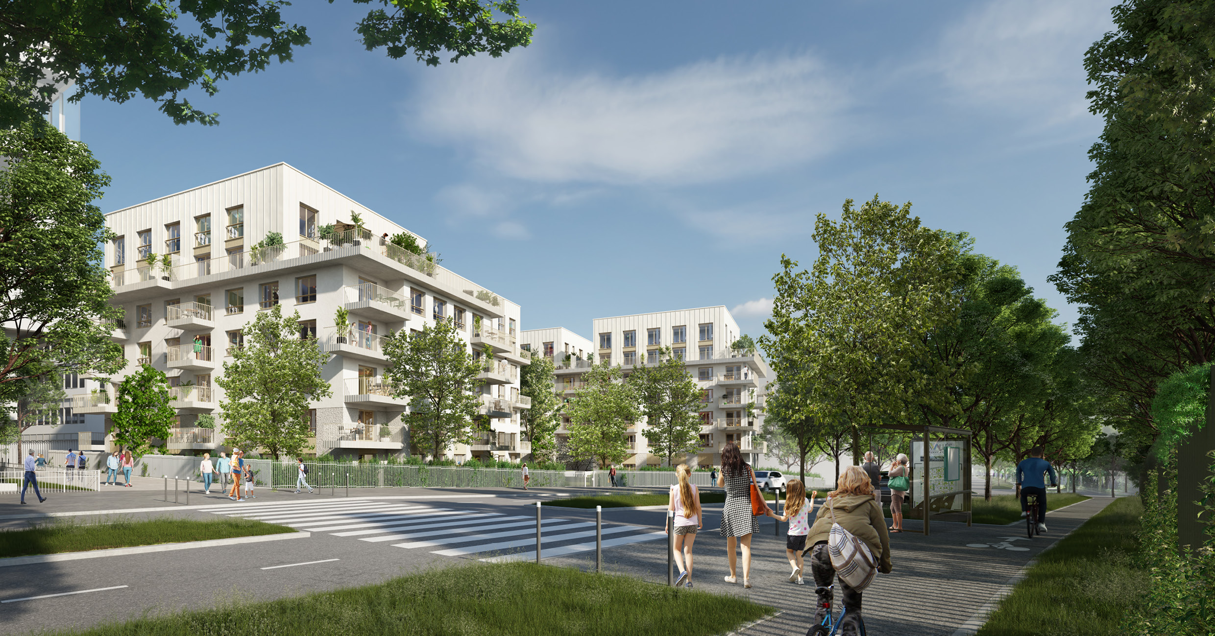 96 logements à Chatenay-Malabry – construction d'immeuble Haute-Marne