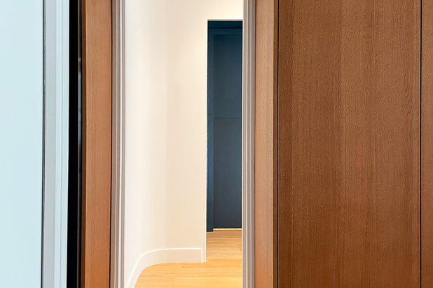 Couloir aménager-renovation-appartement-Boulogne-Billancourt