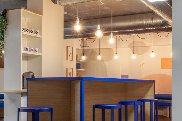 Cafétéria_ l'espace convivial-amenagement-bureaux-Saint-Cloud