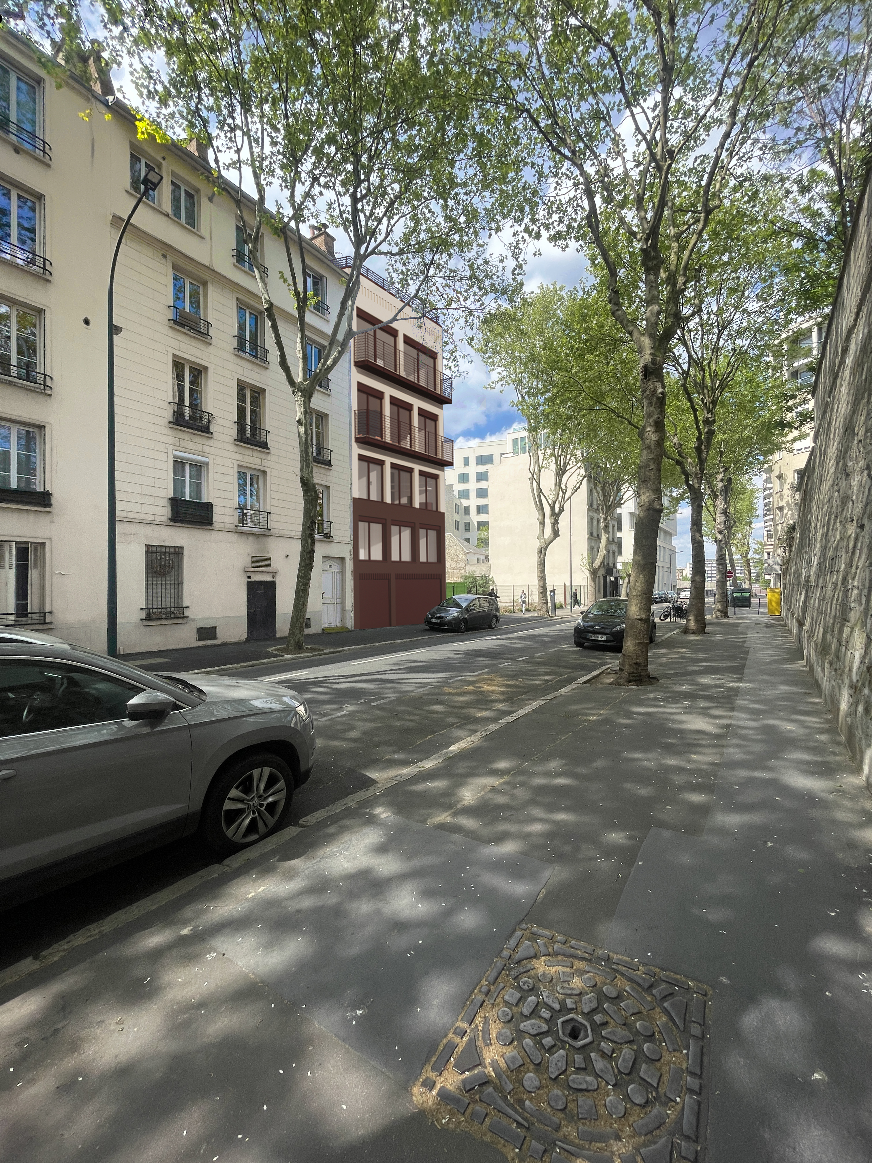 Hôtel particulier - 320 m² avec terrasse – construction de maison neuve Paris