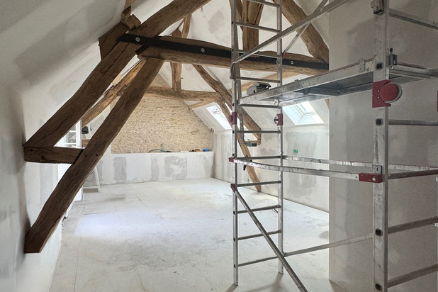 Rénovation des combles-renovation-maison-Giverny