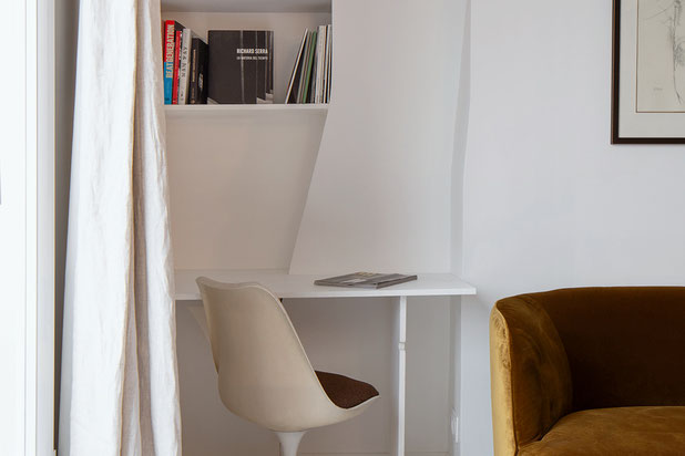 Bureau sur mesure-renovation-appartement-Paris