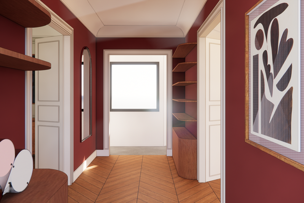 entrée-renovation-appartement-Paris