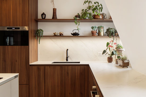 Cuisine haut de gamme-renovation-appartement-Asnières-sur-Seine