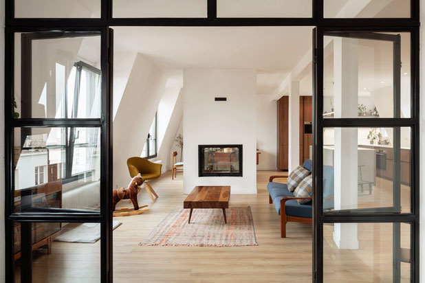 grand séjour lumineux-renovation-appartement-Asnières-sur-Seine