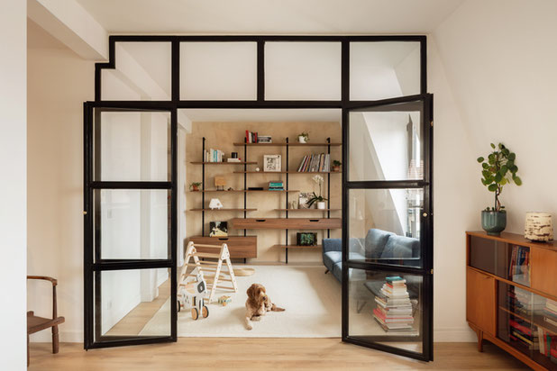 Petit séjour-renovation-appartement-Asnières-sur-Seine