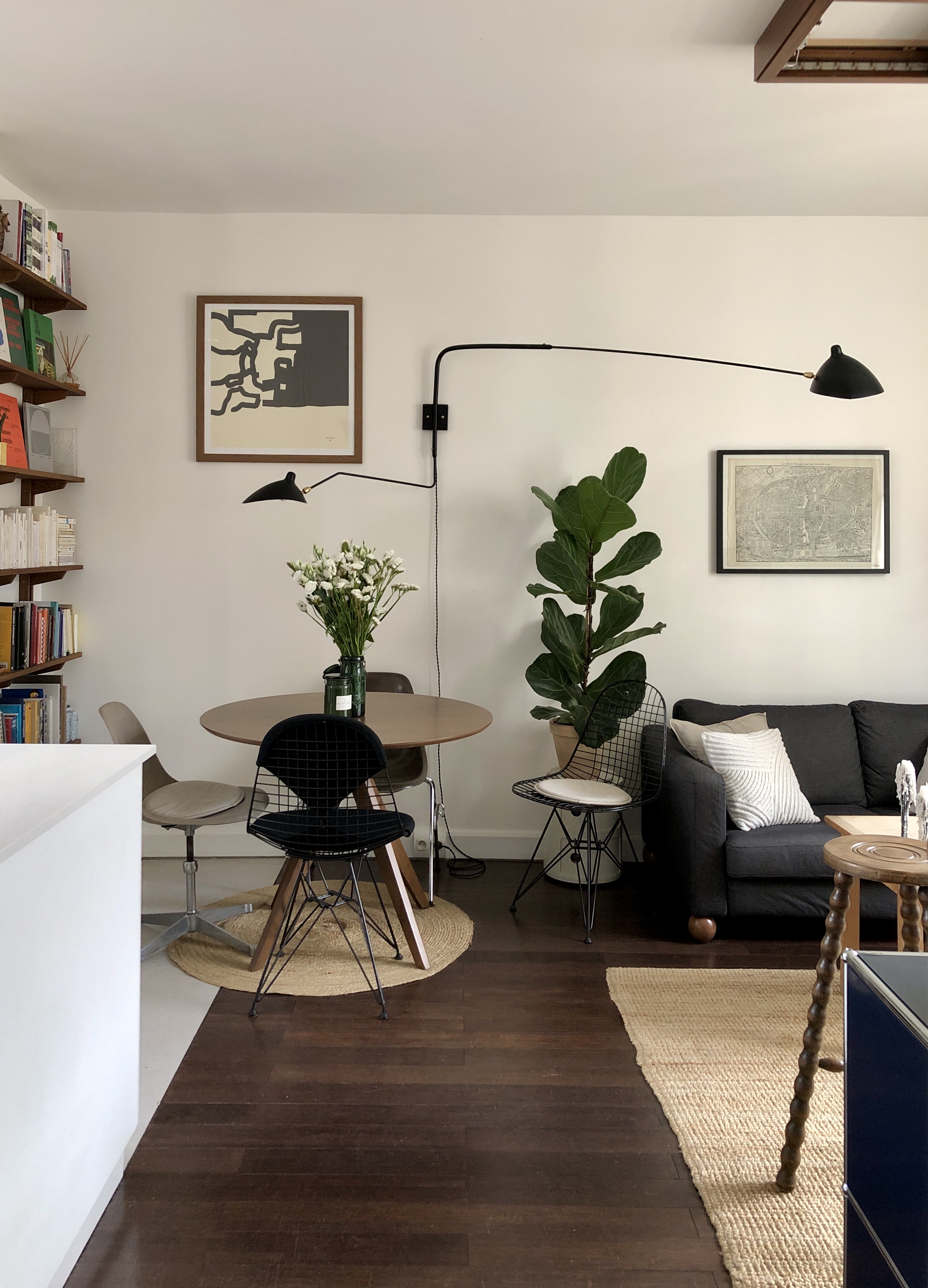 Minimaliste & astucieux - Rénovation complète d'un T2 de 45m² – rénovation d'appartement Cher